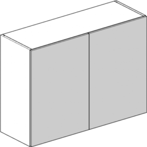 Shaker Hillstone (DW) Graphite 1000mm Wall Cabinet