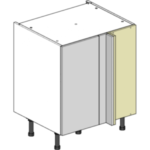 Shaker Hillstone (DW) Graphite 900mm Corner Cabinet with 400mm Door