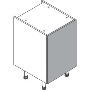 Shaker Harmony (KN) Cashmere 500mm Base Cabinet