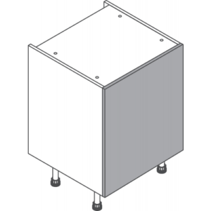 Shaker Harmony (KN) Heritage Green 600mm Base Cabinet